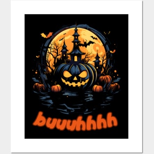 Buuhhhh-Halloween Haunt Posters and Art